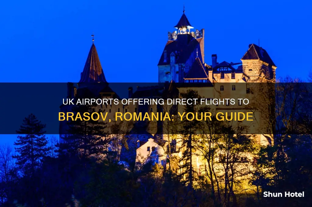 which uk airports fly to brasov