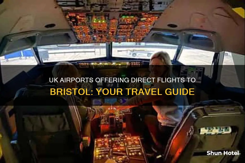 which uk airports fly to bristol