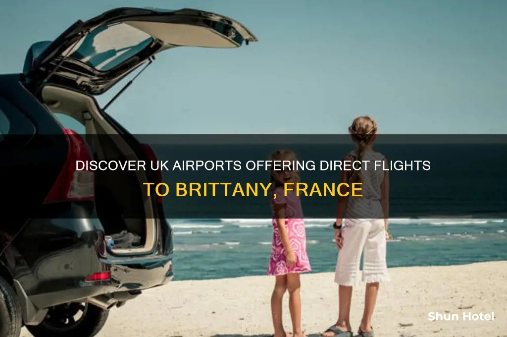which uk airports fly to brittany