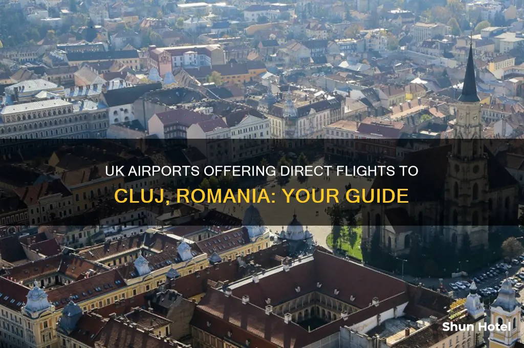 which uk airports fly to cluj