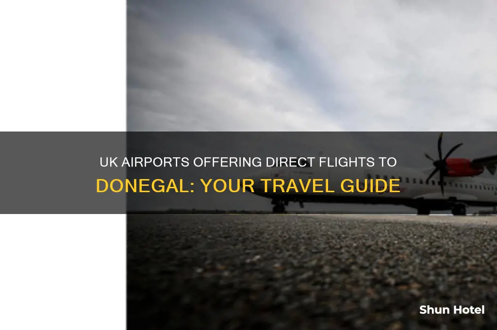 which uk airports fly to donegal