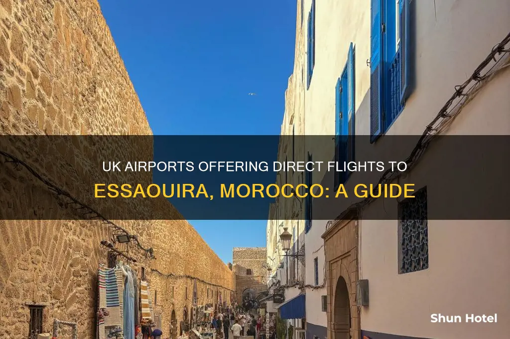 which uk airports fly to essaouira