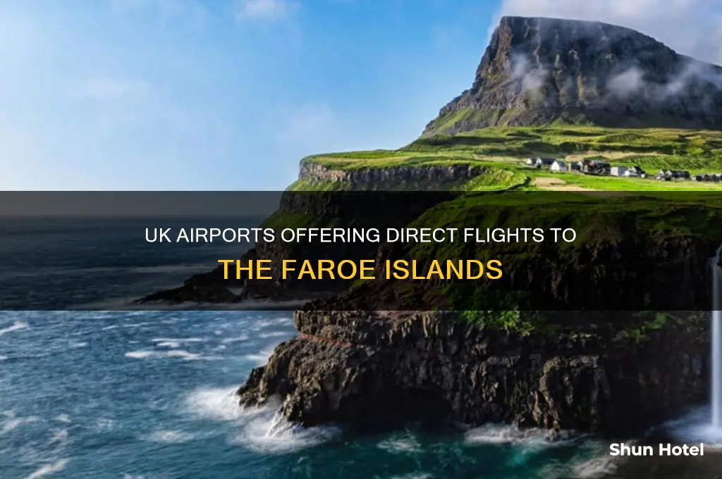 which uk airports fly to faroe islands