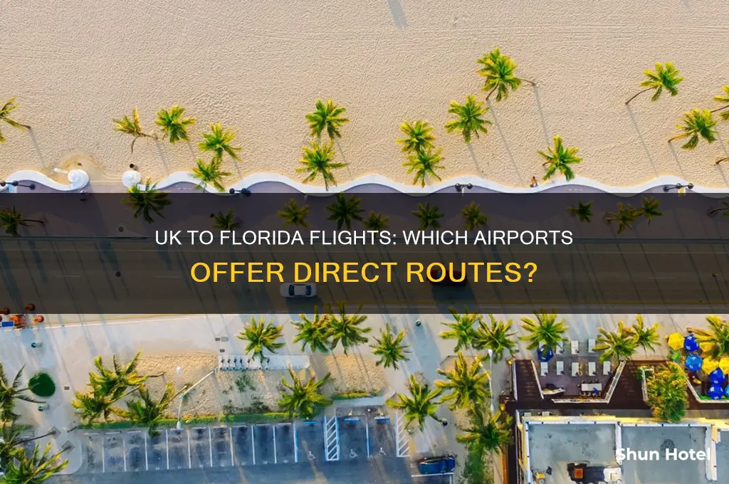 which uk airports fly to florida
