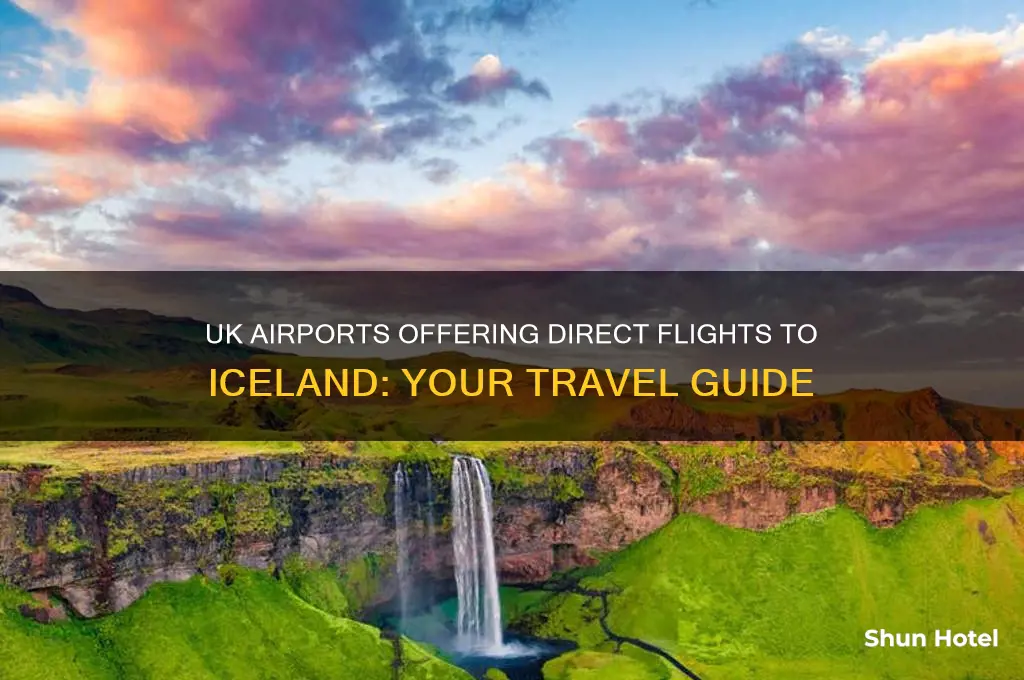 which uk airports fly to iceland