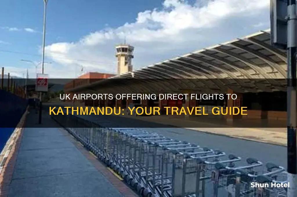 which uk airports fly to kathmandu