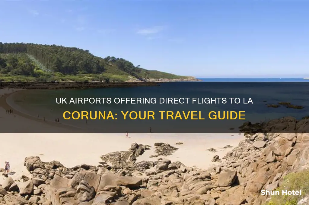 which uk airports fly to la coruna