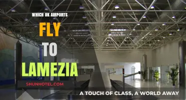 UK Airports Offering Direct Flights to Lamezia Terme, Italy