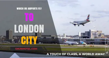 UK Airports Offering Direct Flights to London City Airport