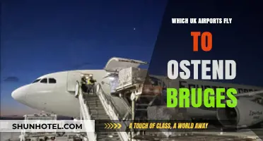 UK Airports Offering Direct Flights to Ostend-Bruges International Airport