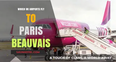 UK Airports Offering Direct Flights to Paris Beauvais: A Comprehensive Guide