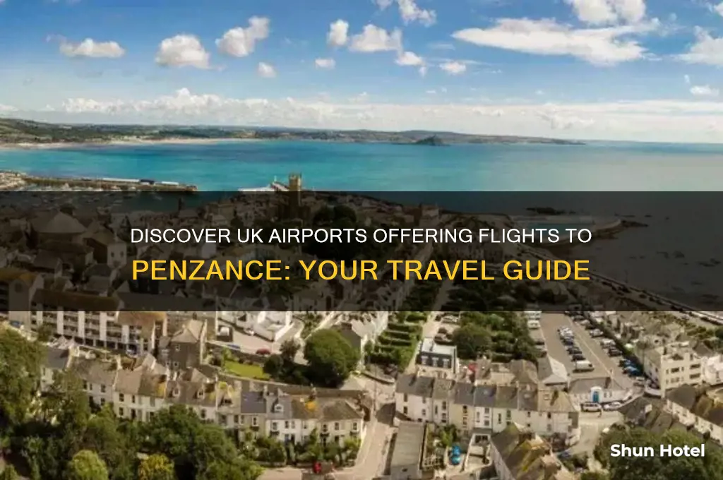 which uk airports fly to penzance