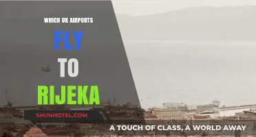 Discover UK Airports Offering Direct Flights to Rijeka, Croatia