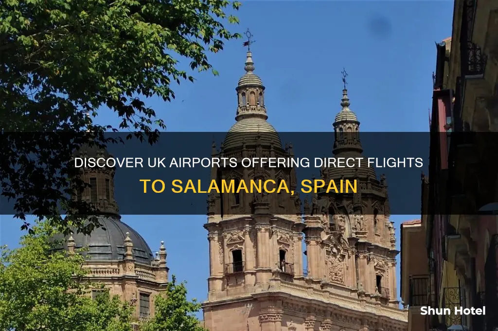 which uk airports fly to salamanca