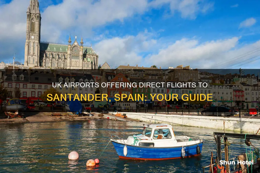 which uk airports fly to santander
