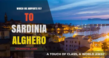 UK Airports Offering Direct Flights to Sardinia's Alghero Airport