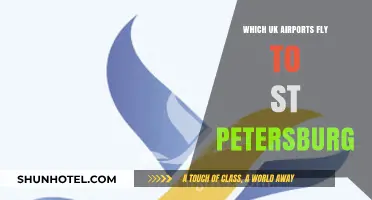 UK Airports Offering Direct Flights to St. Petersburg, Russia