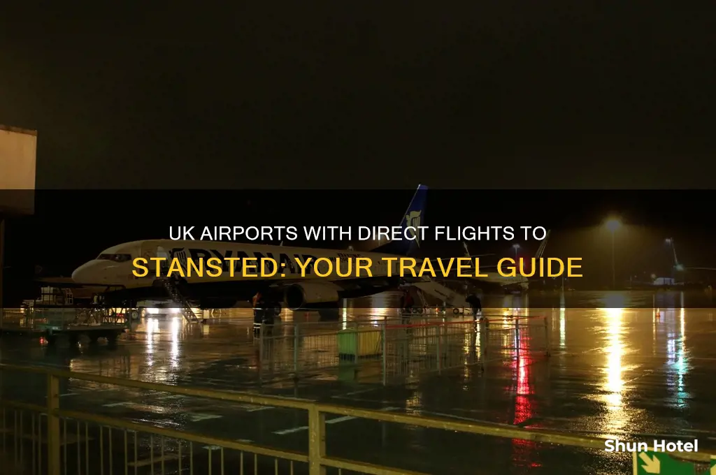 which uk airports fly to stansted