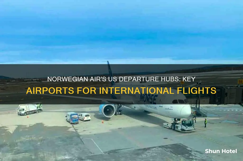 which us airports does norwegian air fly out of