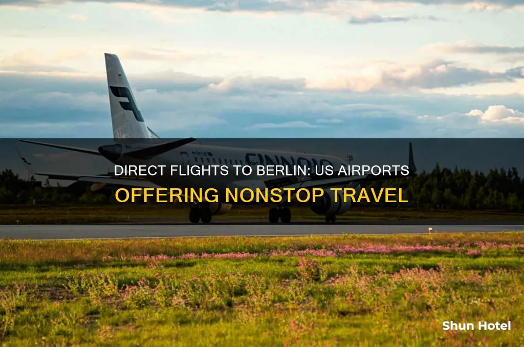 which us airports fly direct to berlin
