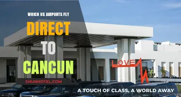 Top US Airports Offering Nonstop Flights to Cancun: Your Travel Guide
