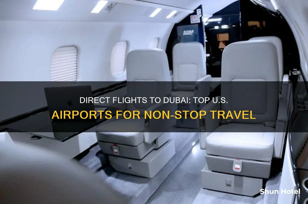 which us airports fly direct to dubai