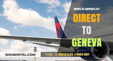 Direct Flights to Geneva: Top US Airports for Non-Stop Travel