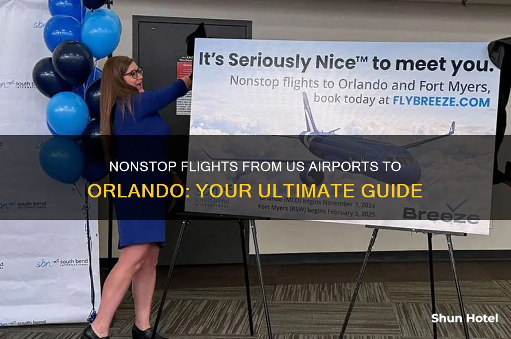 which us airports fly non stop to or
