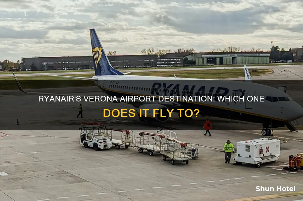 which verona airport does ryanair fly to