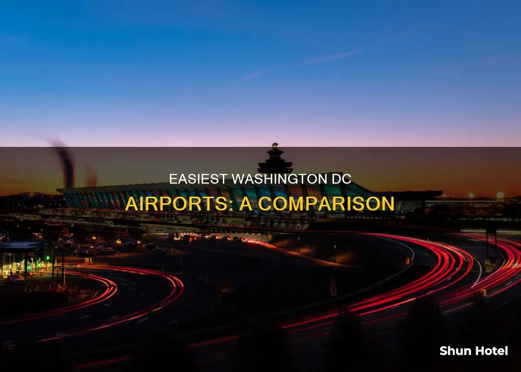 which washing dc airport is easier