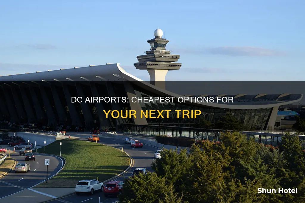 which washington dc airport is cheapest
