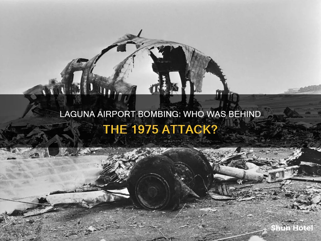 who bombed lagura airport in 1975