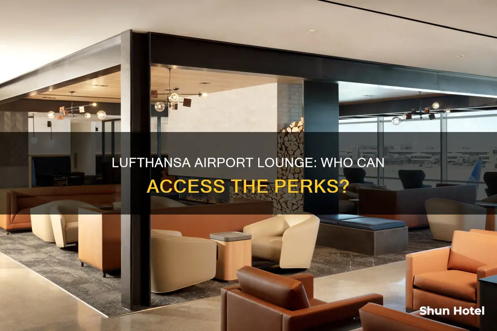who can access lufthansa airport lounge