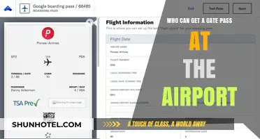 Only Authorized People Get Airport Gate Passes