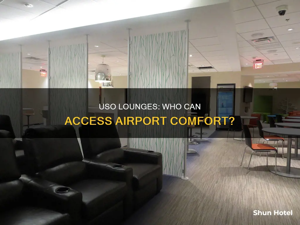 who can go into uso at airports