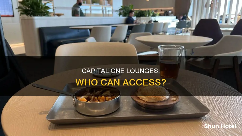who can use capital one airport lounges