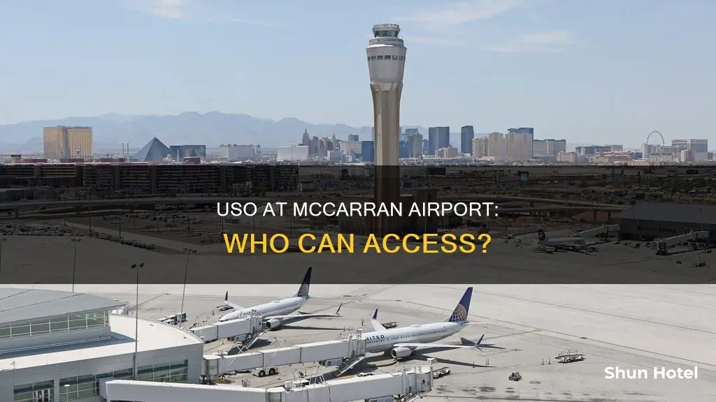 who can use the uso at mccarran airport