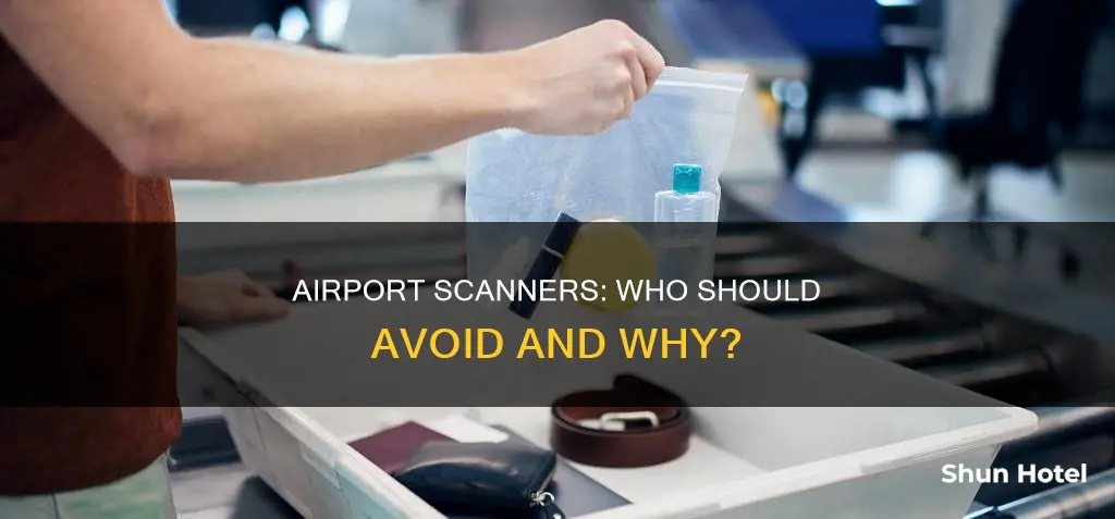 who cant use scanner at airports