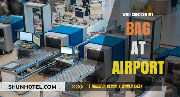 Airport Baggage Check: Who's Watching?