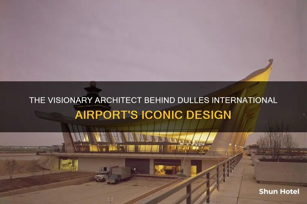 who designed dulles international airport