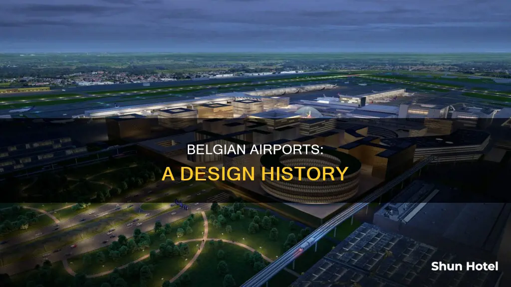 who designed the airport in belgium