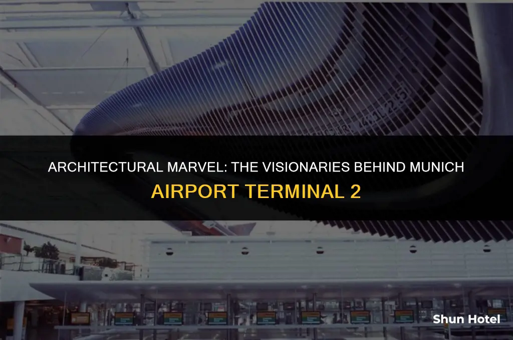 who designed the munich airport terminal 2