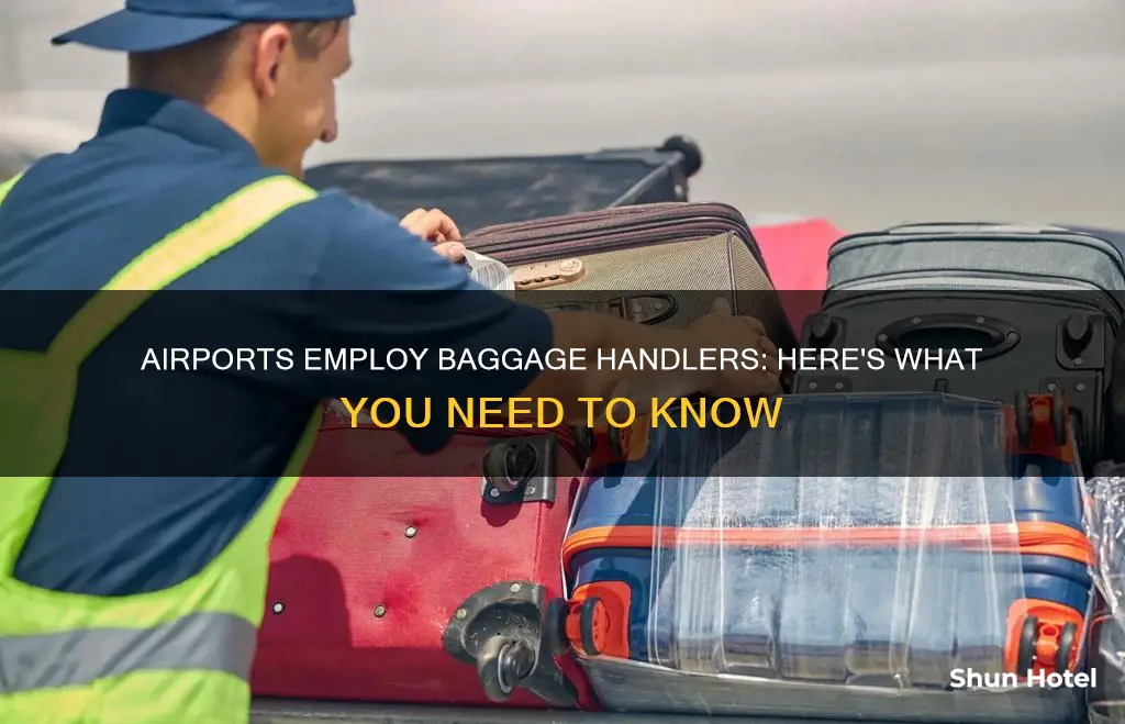 who employs baggage handlers at airports