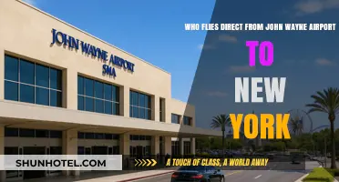 Direct Flights from John Wayne Airport to New York: Your Guide