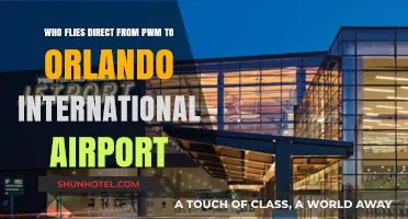 Direct Flights from PWM to Orlando International Airport: Your Guide