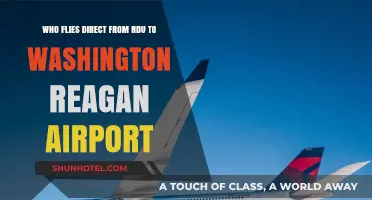 Direct Flights from RDU to Washington Reagan: Your Airline Options