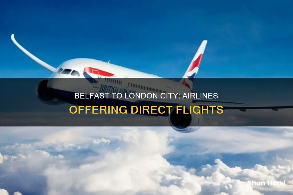 who flies from belfast to london city airport