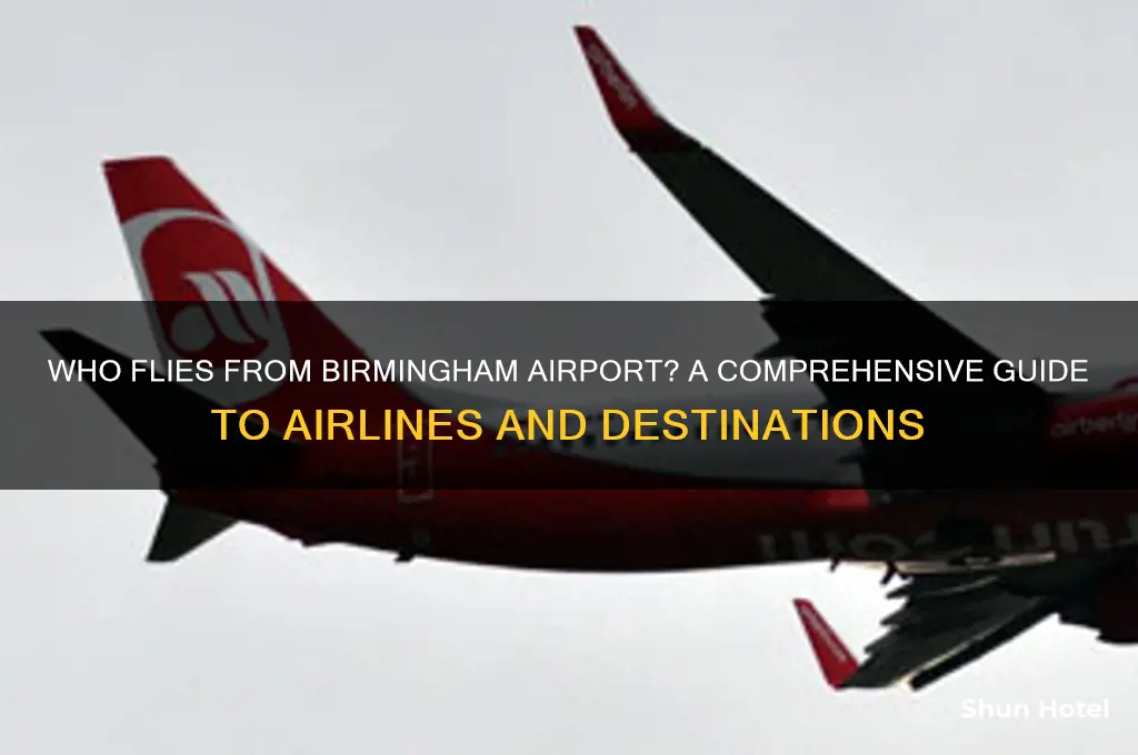 who flies from birmingham airport