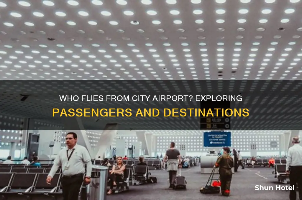 who flies from city airport
