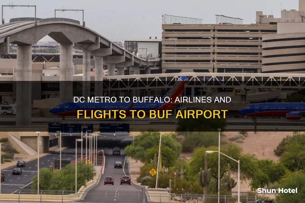 who flies from dc metro to buffalo international airport